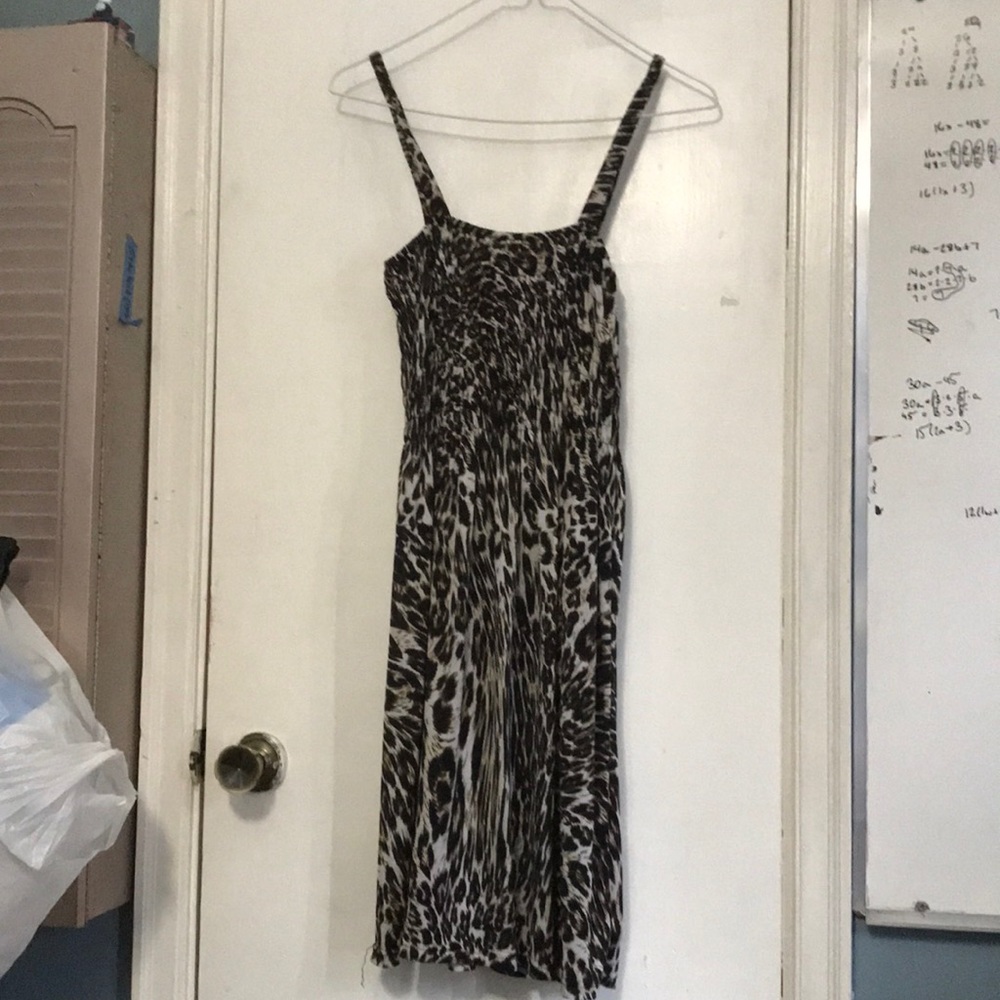 Cheetah Print Dress